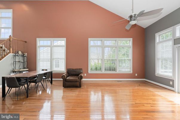 Dining room, Interior, Wood Texture Flooring