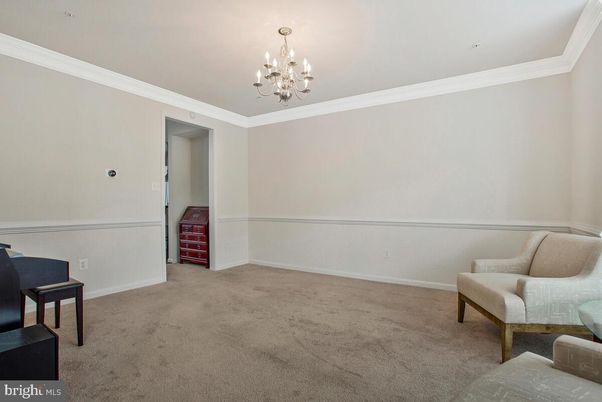 Chandelier, Empty room, Interior