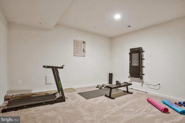Fitness Equipment, Interior, Recessed Lighting