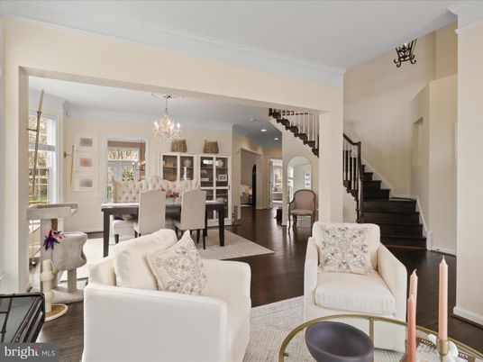 Chandelier, Dining room, Interior, Living room, Wood Texture Flooring