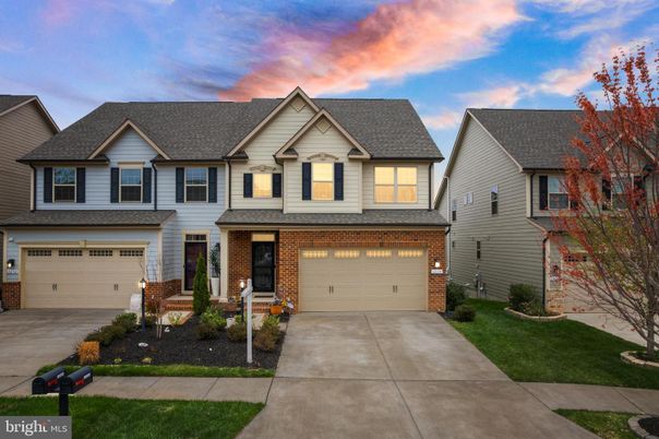 Attached, Exterior, Facade, Brick Facade, Farmhouse