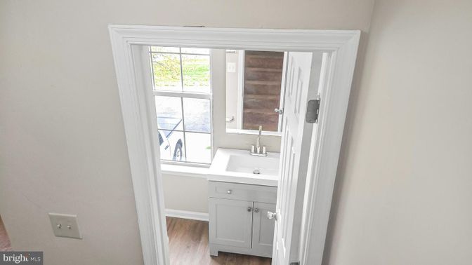 Bathroom, Interior, Wood Texture Flooring