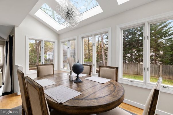 Dining room, Glass Ceilings, Interior, Sun Room, Wood Texture Flooring