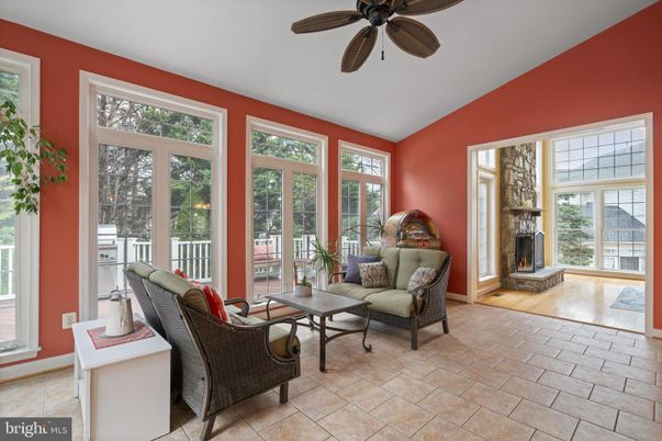 Fireplace, Interior, Living room, Sun Room
