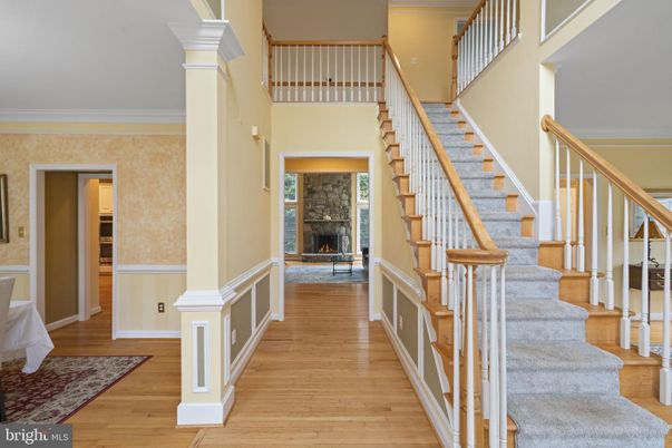 Fireplace, Interior, Wood Texture Flooring