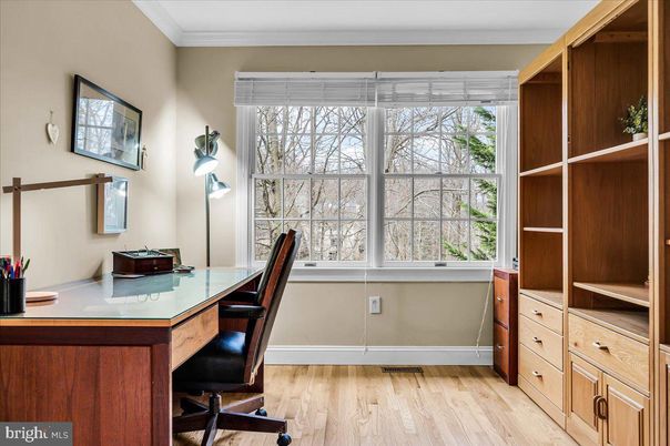 Home Office, Interior, Wood Texture Flooring