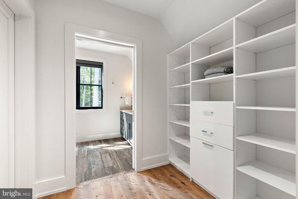 Interior, Walk-in Closets, Wood Texture Flooring