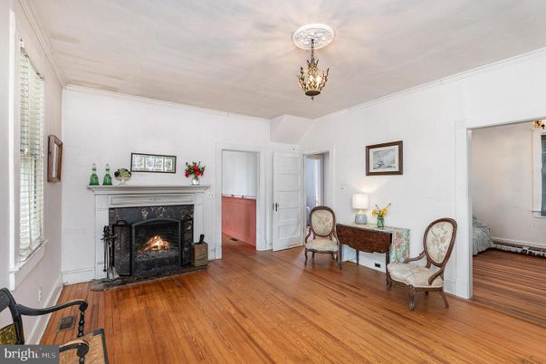 Fireplace, Interior, Wood Texture Flooring