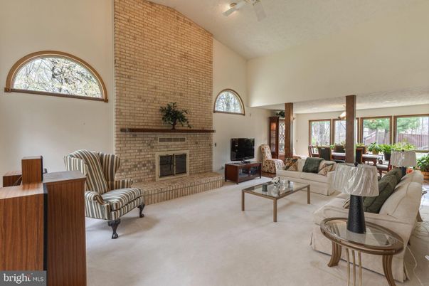 Fireplace, Interior, Living room, Stone Walls