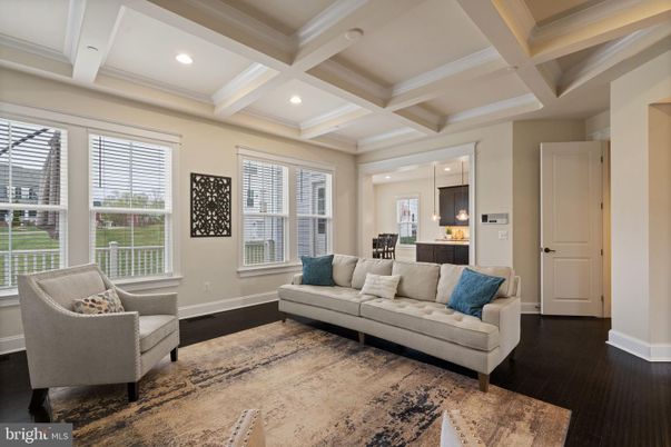 Interior, Kitchen, Living room, Recessed Lighting, Wood Texture Flooring