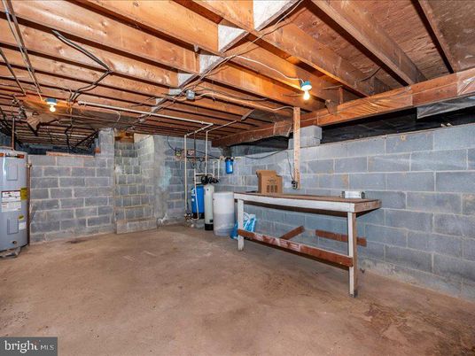Interior, Stone Walls, Wooden Beams