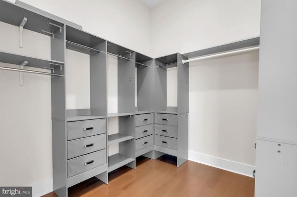 Interior, Walk-in Closets, Wood Texture Flooring
