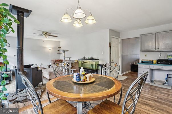 Dining room, Interior, Wood Texture Flooring