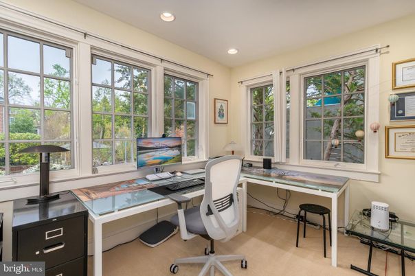 Home Office, Interior, Recessed Lighting