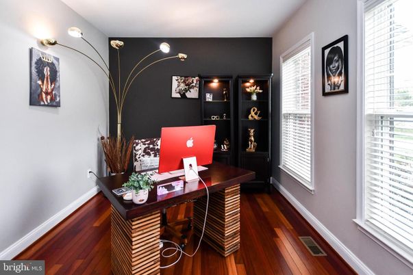 Home Office, Interior, Wood Texture Flooring