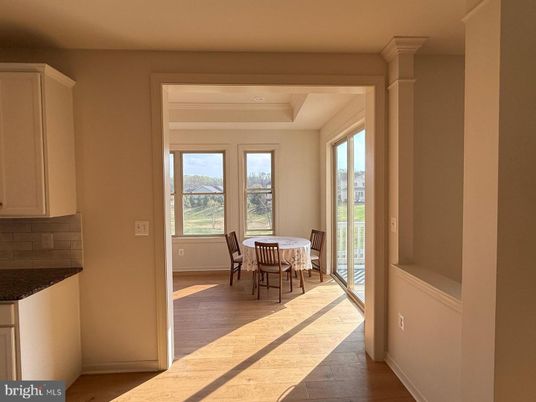 Dining room, Interior, Wood Texture Flooring