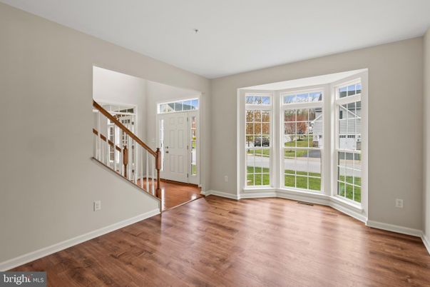 Empty room, Interior, Wood Texture Flooring