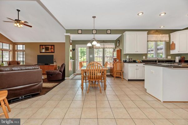 Dining room, Interior, Kitchen, Living room, Pendant Lights, Recessed Lighting