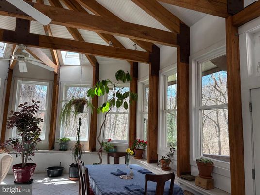 Interior, Wooden Beams