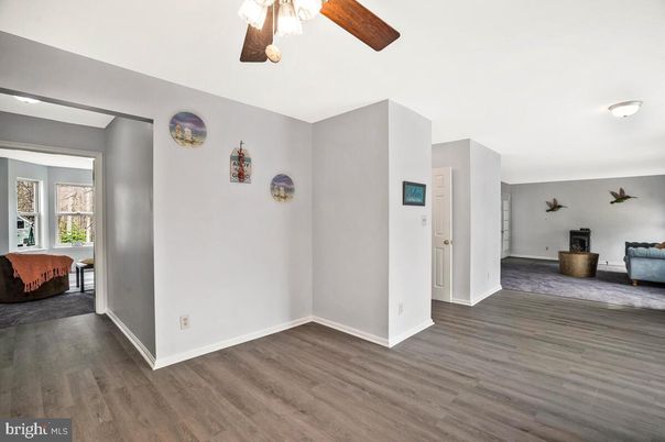 Empty room, Interior, Wood Texture Flooring