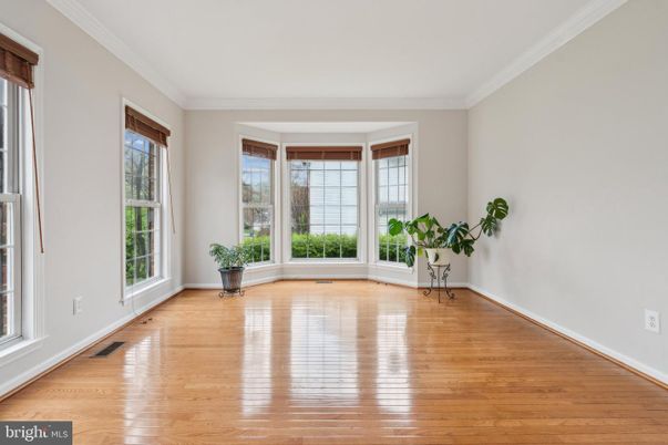 Empty room, Interior, Wood Texture Flooring