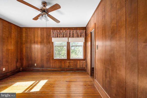 Empty room, Interior, Wood Texture Flooring, Wooden Walls
