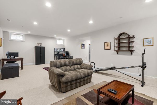 Home Office, Interior, Recessed Lighting