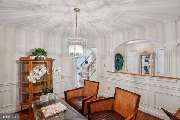 Chandelier, Interior, Wood Texture Flooring