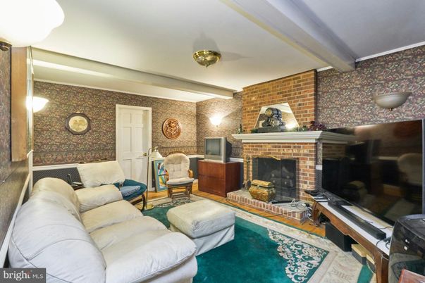 Fireplace, Interior, Living room, Stone Walls