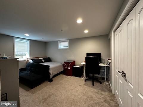 Bedroom, Home Office, Interior, Recessed Lighting