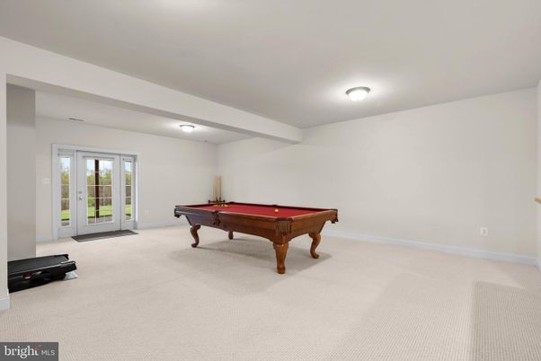 Billiard Table, Game Room, Interior