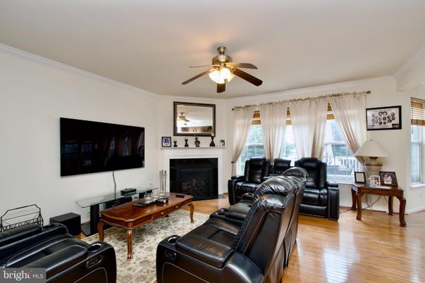 Home Theatre Room, Fireplace, Interior, Living room, Wood Texture Flooring