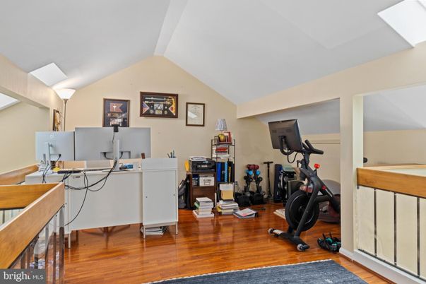 Fitness Equipment, Interior, Wood Texture Flooring