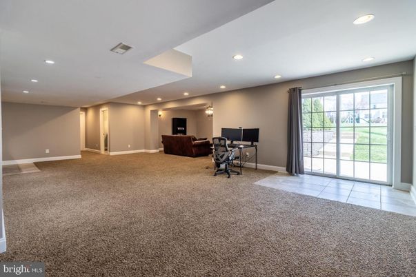 Home Office, Interior, Recessed Lighting