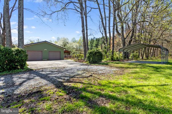 Backyard, Detached Garage, Exterior