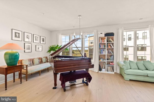 Interior, Pendant Lights, Piano, Wood Texture Flooring