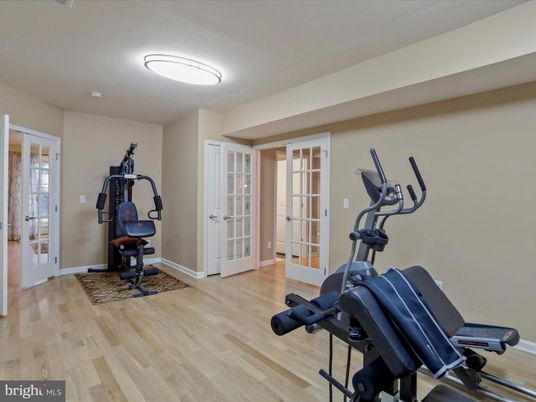 Fitness Equipment, Interior, Wood Texture Flooring
