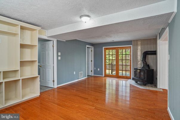Empty room, Interior, Wood Texture Flooring