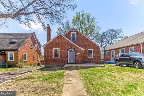 Exterior, Facade, Brick Facade, Tudor Revival