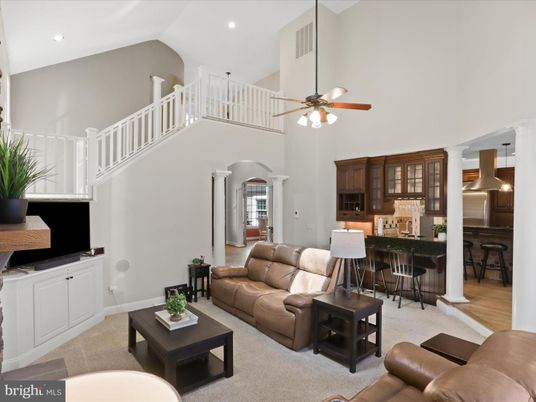 Interior, Kitchen, Living room, Recessed Lighting, Wood Texture Flooring