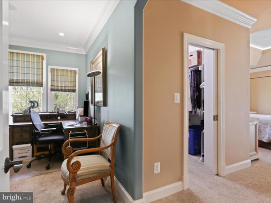 Home Office, Interior, Recessed Lighting