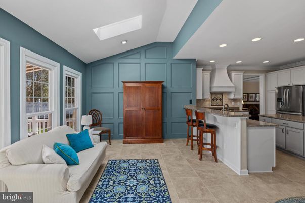 Interior, Kitchen, Living room, Recessed Lighting