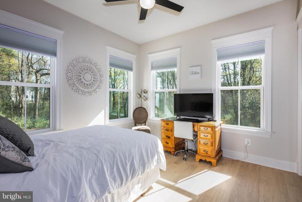 Bedroom, Home Office, Interior, Wood Texture Flooring