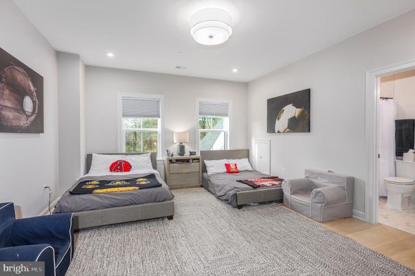 Bathroom, Bedroom, Interior, Recessed Lighting, Wood Texture Flooring