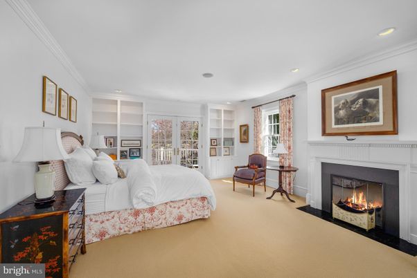 Bedroom, Fireplace, Interior, Recessed Lighting