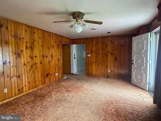 Empty room, Interior, Wooden Walls