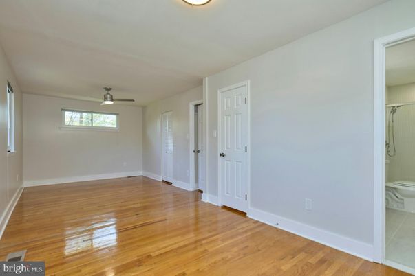 Bathroom, Empty room, Interior, Wood Texture Flooring