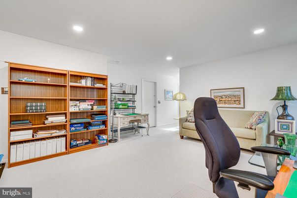 Home Office, Interior, Recessed Lighting