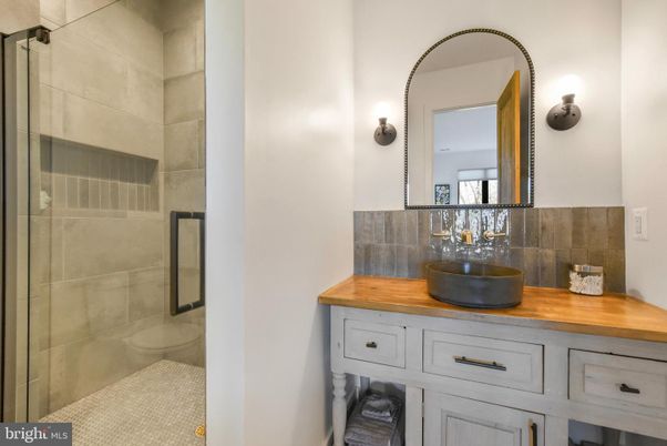 Bathroom, Glass Shower, Interior
