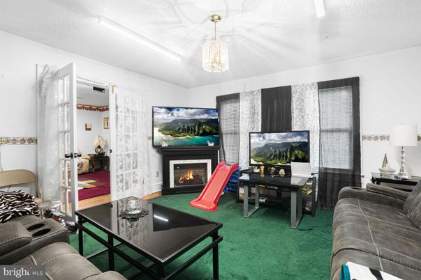Dining room, Fireplace, Interior, Living room
